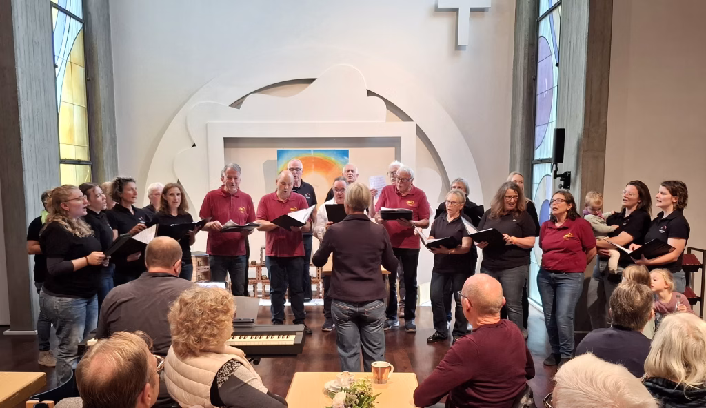 Der Gastchor "Liederkranz" aus Holzen